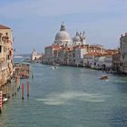 Blick von der Brücke Venedig