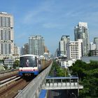 Blick von der BTS Station Thong Lo Richtung Asoke