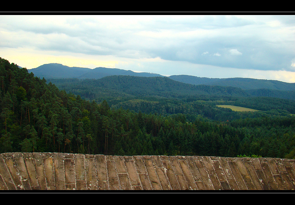 Blick von der Burg Altdahn