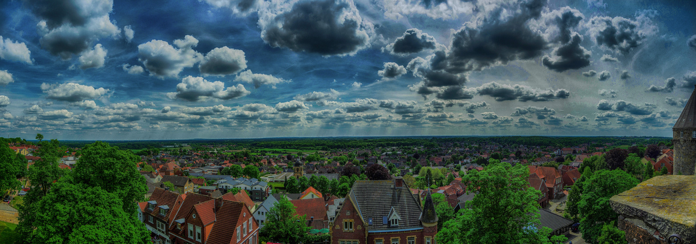 Blick von der Burg Bentheim