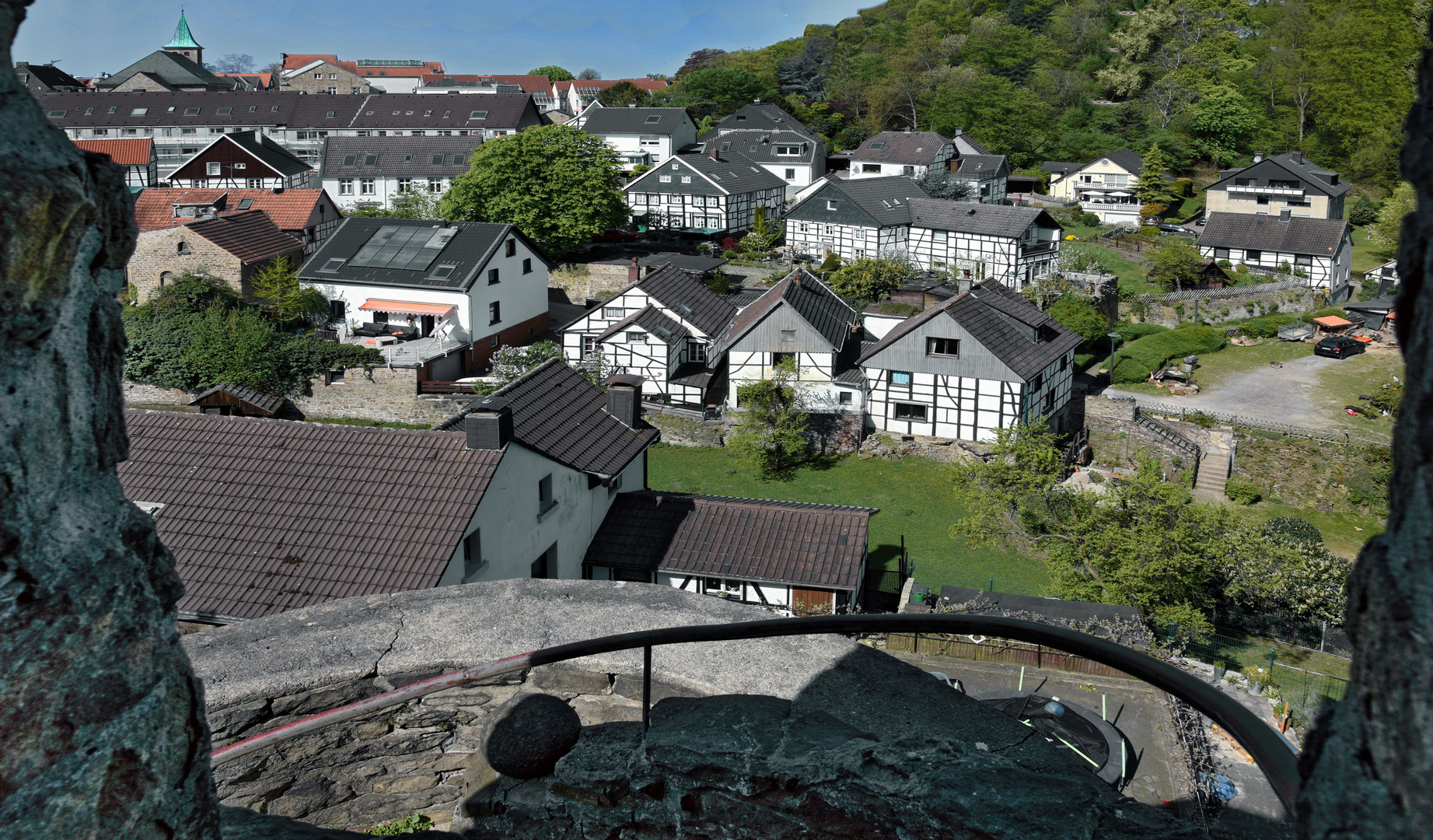 Blick von der Burg Blankenstein