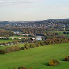 Blick von der Burg Blankenstein in Richtung Bochumer Stausee Kemnade