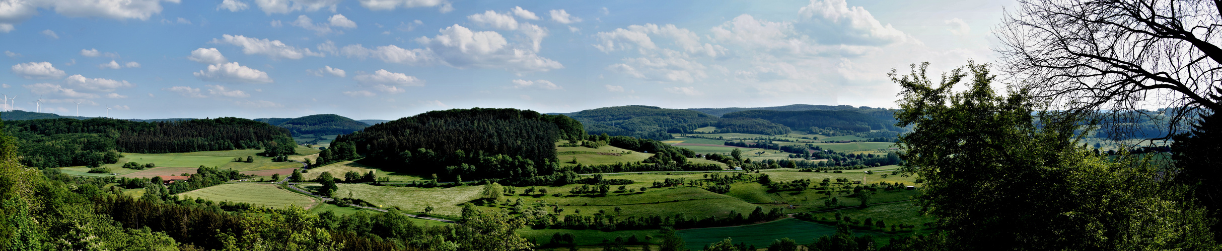 Blick von der Burg Brandenstein