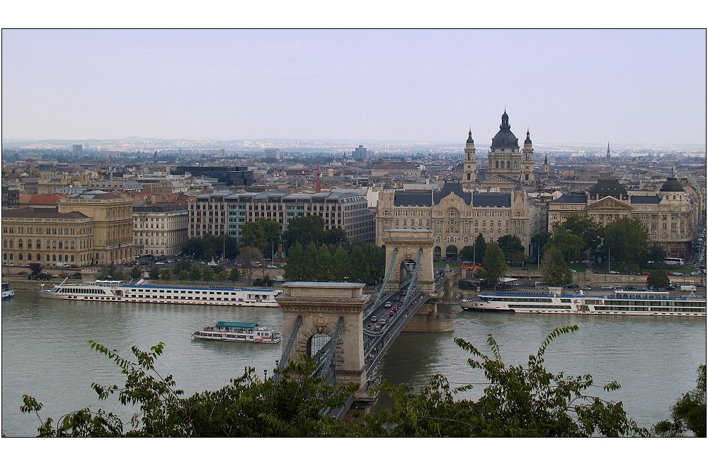 Blick von der Burg Buda....