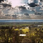 Blick von der Burg Colmberg