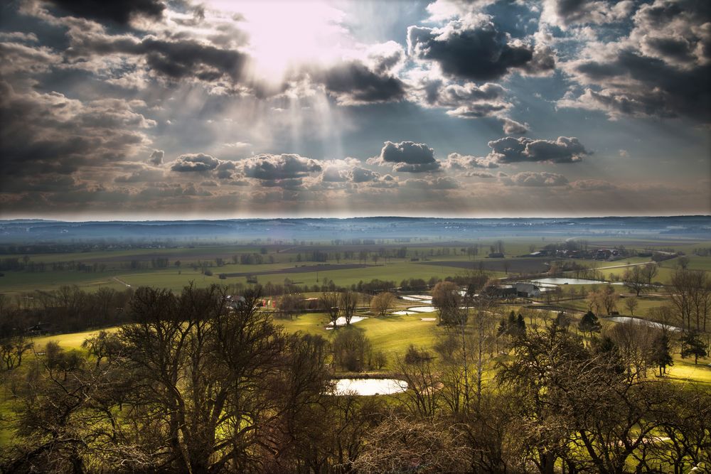 Blick von der Burg Colmberg