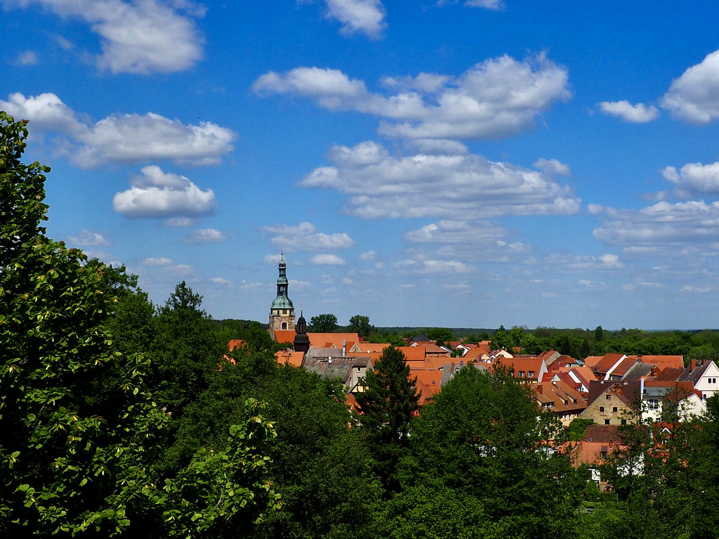 Blick von der Burg Eisenhardt