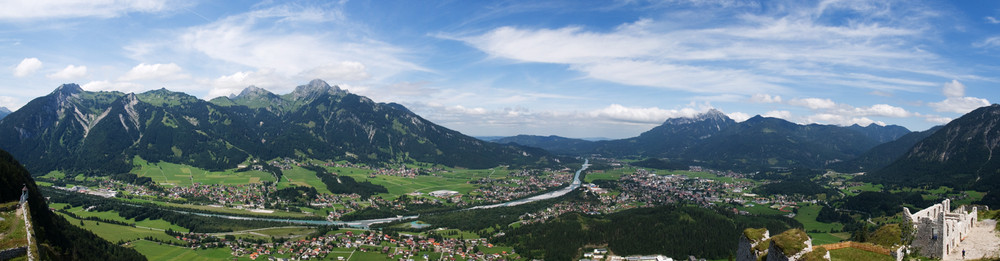 Blick von der Burg Falkenstein von Chico