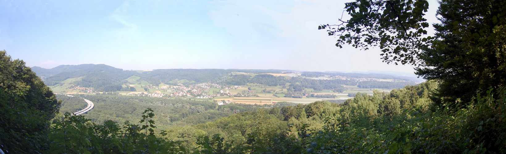 Blick von der Burg Habsburg