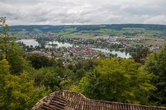 Blick von der Burg Hohenklingen 