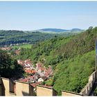 Blick von der Burg Karlstein