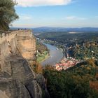 Blick von der Burg Königsstein