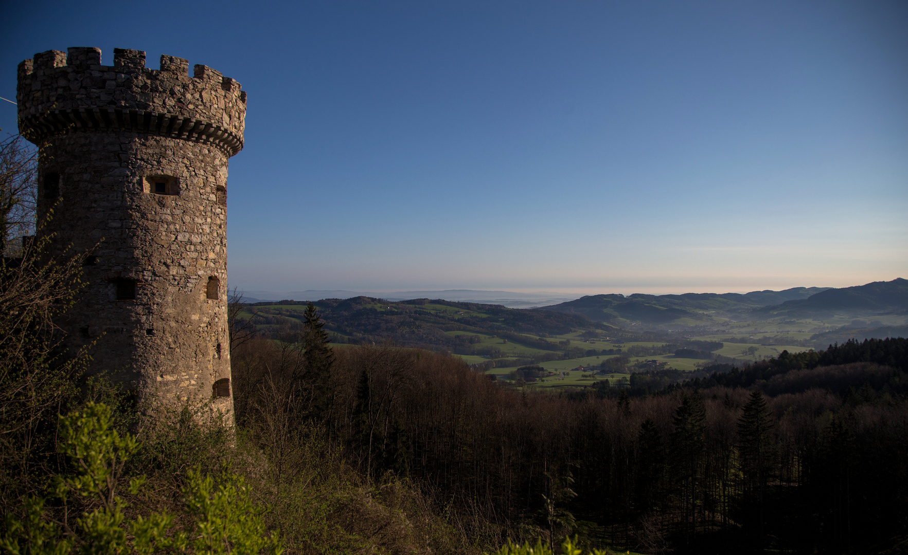 Blick von der Burg Plankenstein