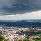 Blick von der Burg Ruine Hohentwiel