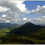 Blick von der Burg Trifels.