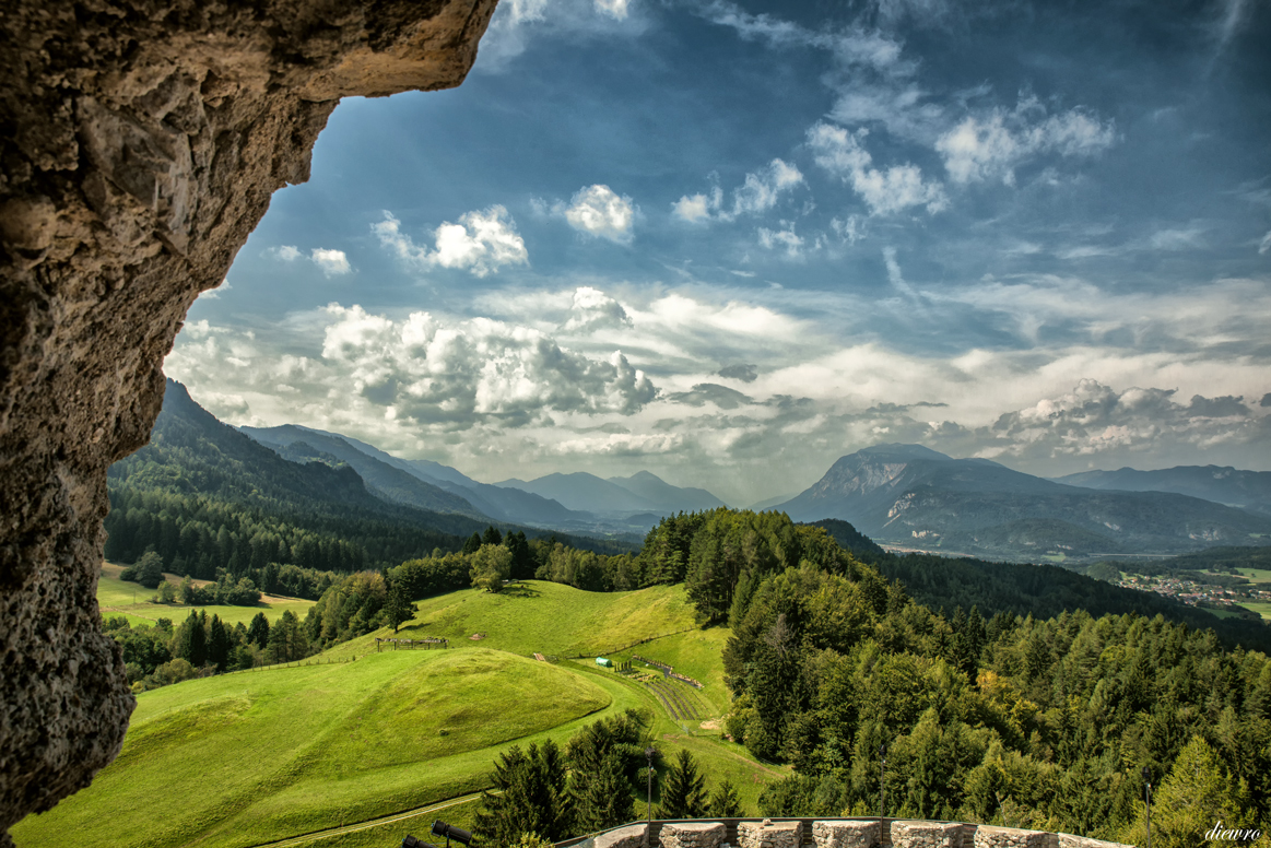 Blick von der Burgarena Finkenstein _0917