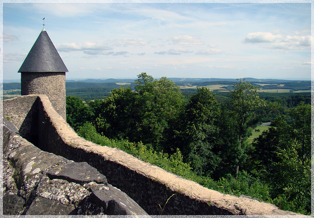 Blick von der Burgmauer