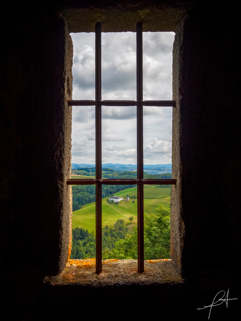 Blick von der Burgruine