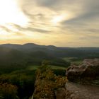 Blick von der Burgruine Drachenfels