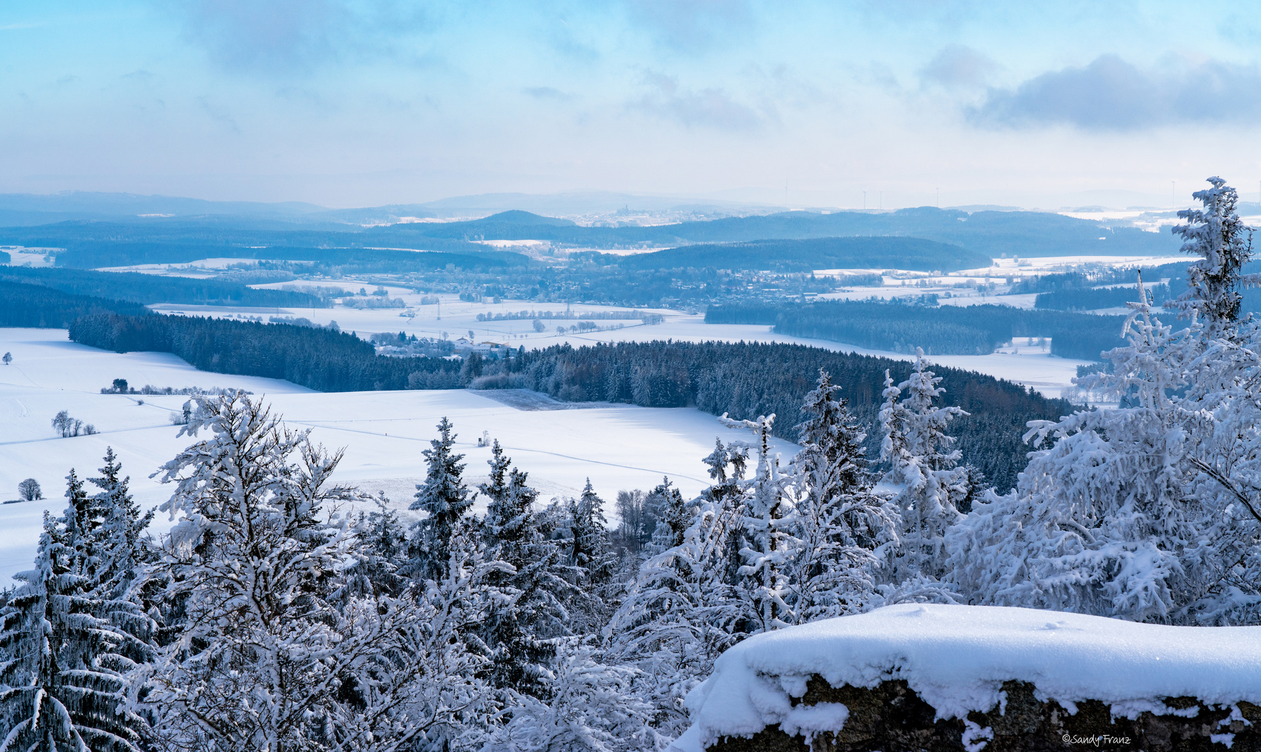 Blick von der Burgruine Epprechtstein