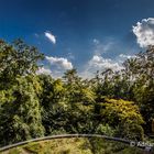 Blick von der Burgruine Montclair an der Saarschleife