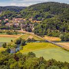 Blick von der Burgruine Neideck