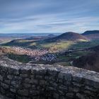 Blick von der Burgruine Reußenstein HDR...