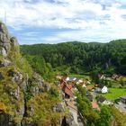 Blick von der Burgruine Wolfsberg