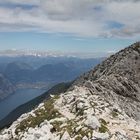 Blick von der Cima Valdritta auf den Gardasee