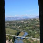 Blick von der Citadelle in Sisteron