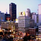 Blick von der Dachterrasse des MACYs - San Francisco