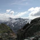 Blick von der Dalsnibba bei Geiranger