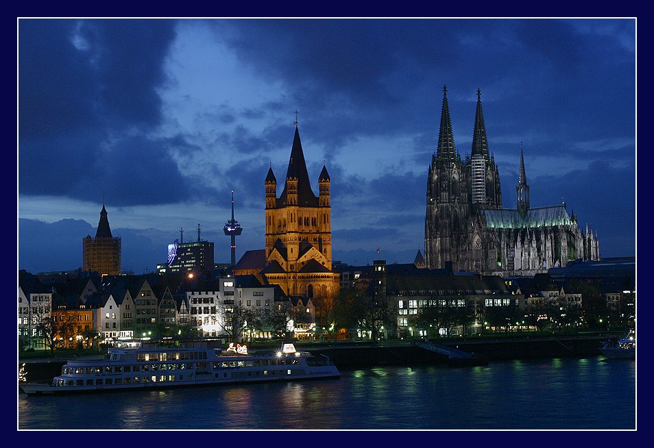 Blick von der Deutzer Brücke