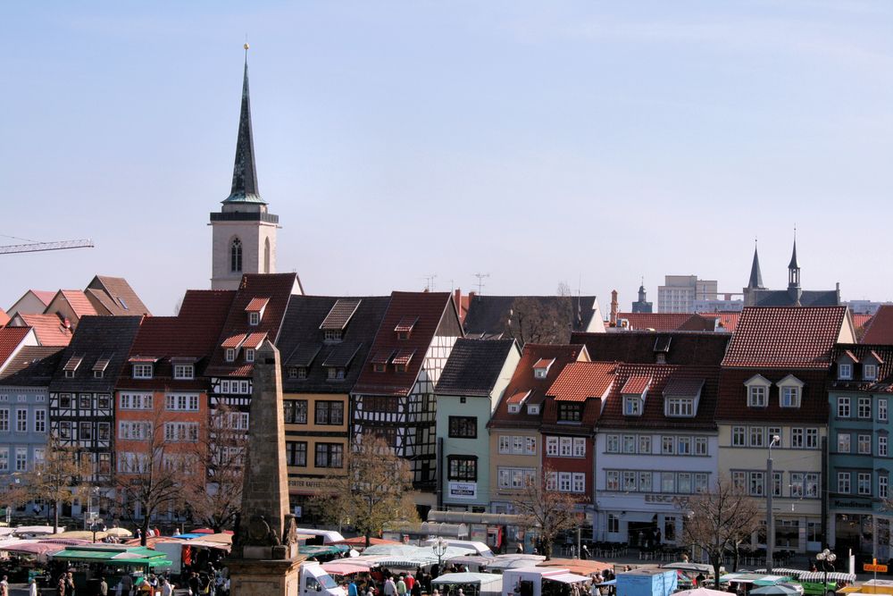 Blick von der Domtreppe