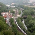 Blick von der Dornburger Schlössern auf das Saaletal