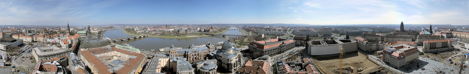 Blick von der Dresdner Frauenkirche