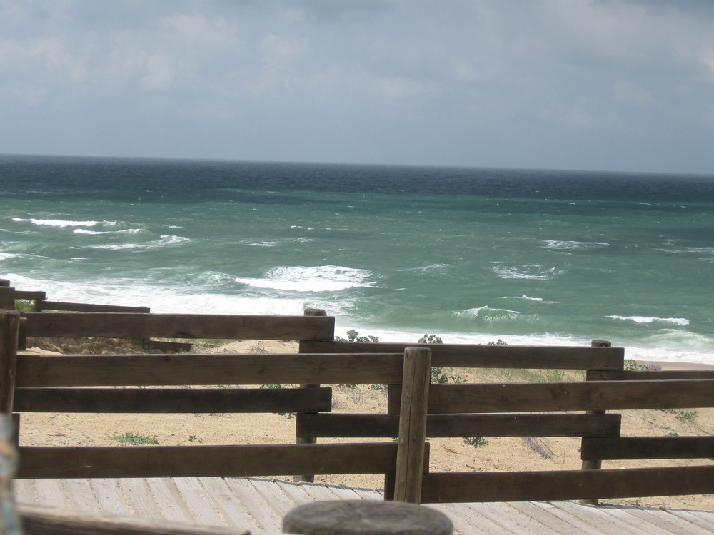 Blick von der Düne auf den Atlantik