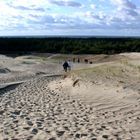 Blick von der Düne in Richtung Ostsee.