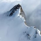 Blick von der Dufourspitze auf das Nordend