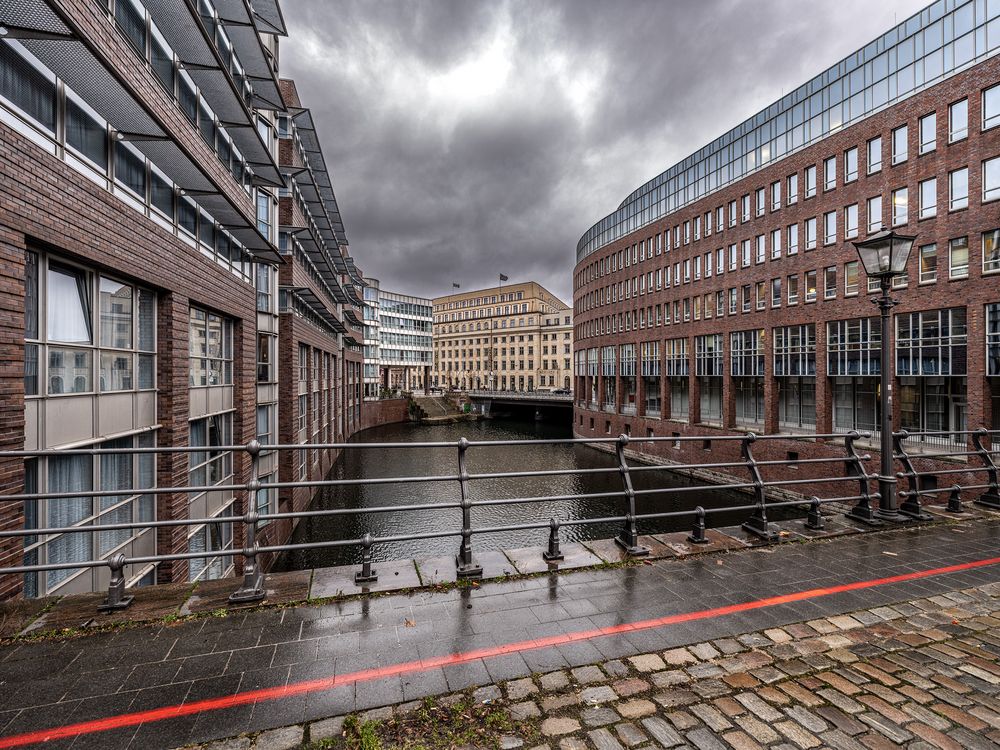 Blick von der Ellerntorsbrücke