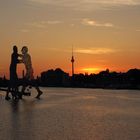 Blick von der Elsenbrücke Berlin-Treptow