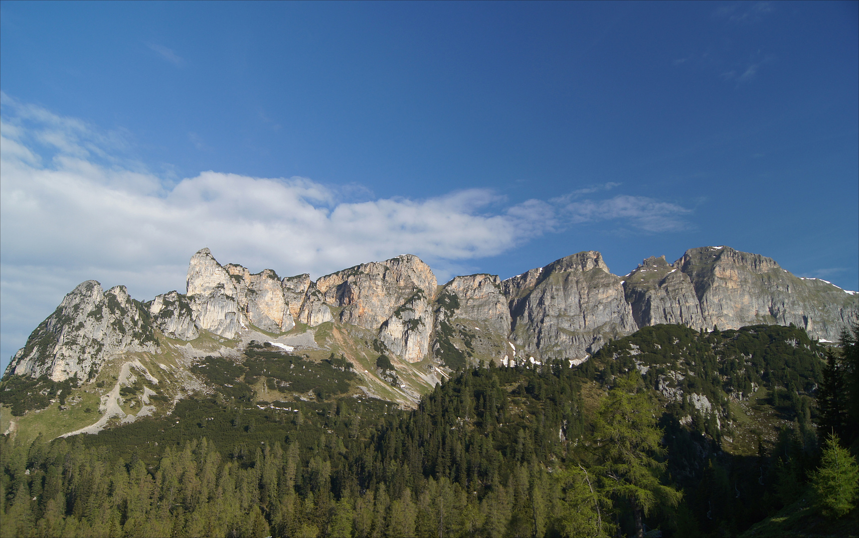 Blick von der Erfurter Hütte