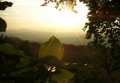 Blick von der Erzgrube auf Hersbruck