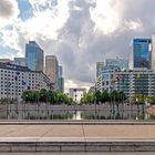 Blick von der Esplanade La Defense Richtung Grande Arche 