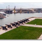 Blick von der Festung auf den Hafen von Valetta