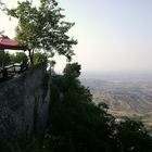 Blick von der Festung auf San Marino