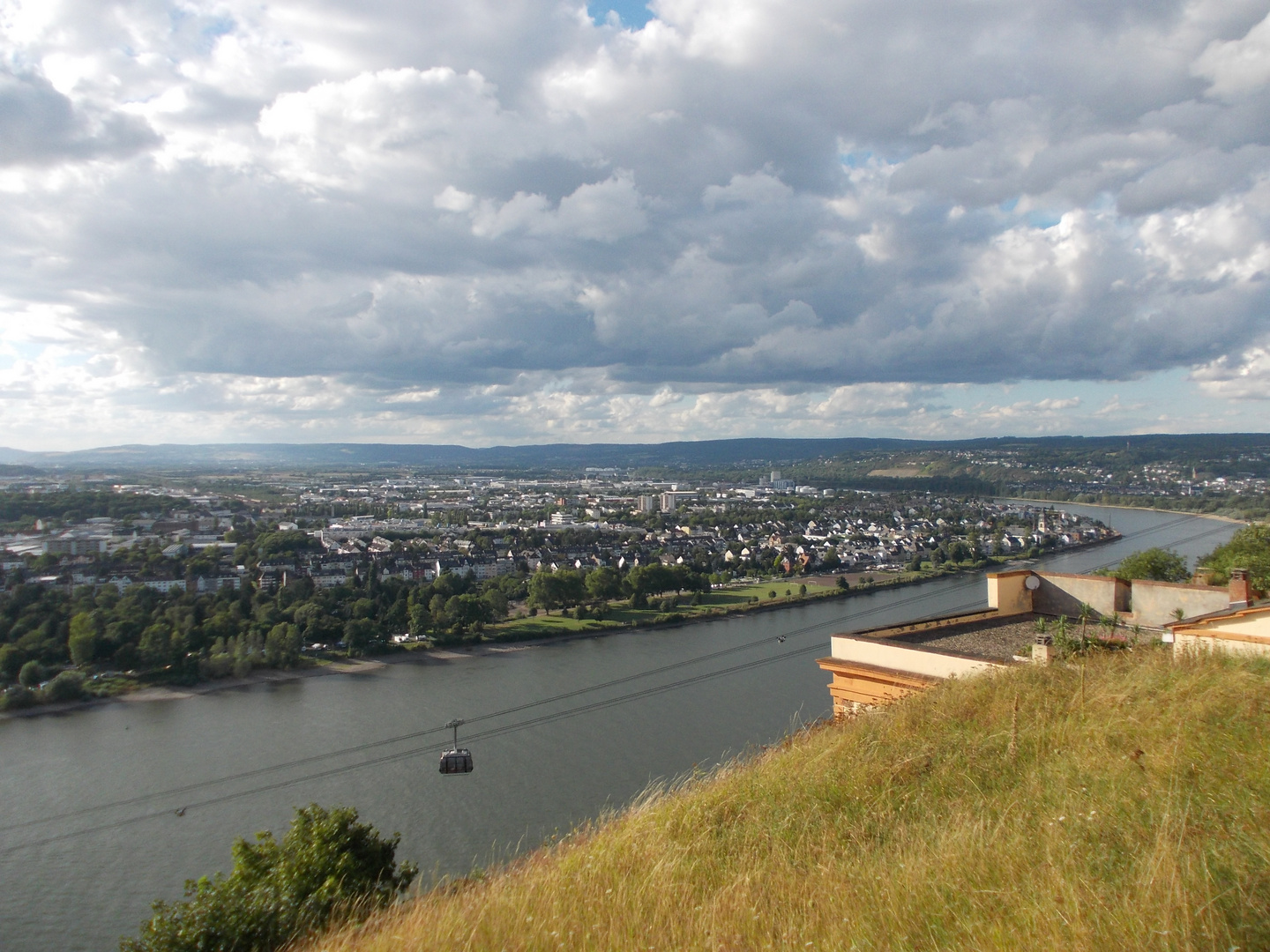 Blick von der Festung Ehrenbreitstein