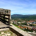 Blick von der Festung Knin auf die Stadt