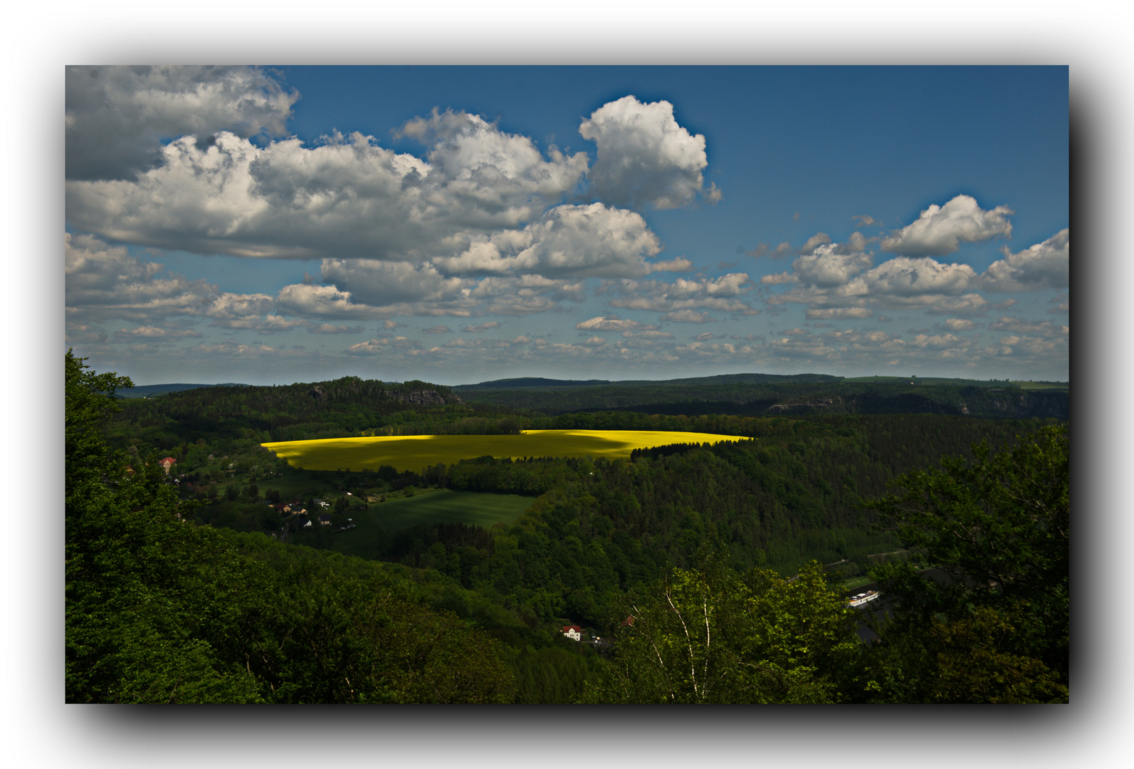 Blick von der Festung Königstein