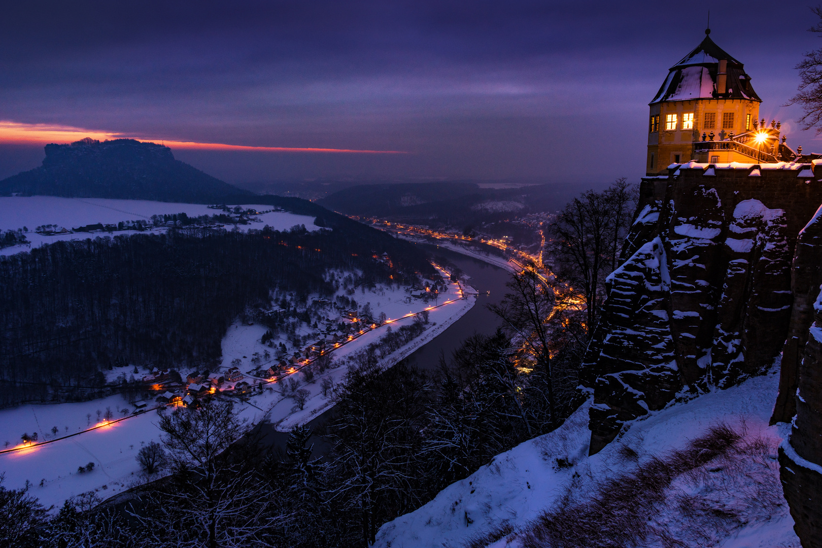 Blick von der Festung Königstein 